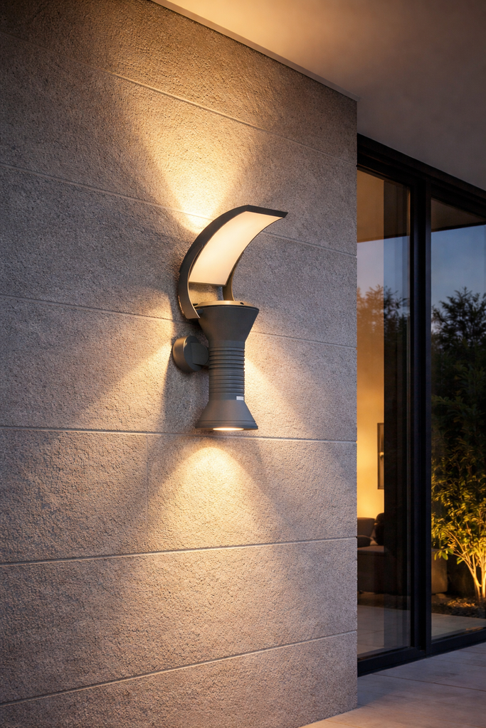 Aplique E-27 PAR 38 Exterior Luz Indirecta 2-E27 EVOLIGHT (3)