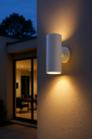 Aplique GU-10 BY-B5020 Gris 62 x 155 IP-65 UP-Down Redondo Evolight (4)