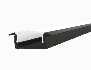 Perfil T 15 x 7 x 3 MT Aluminio con Difusor (2)