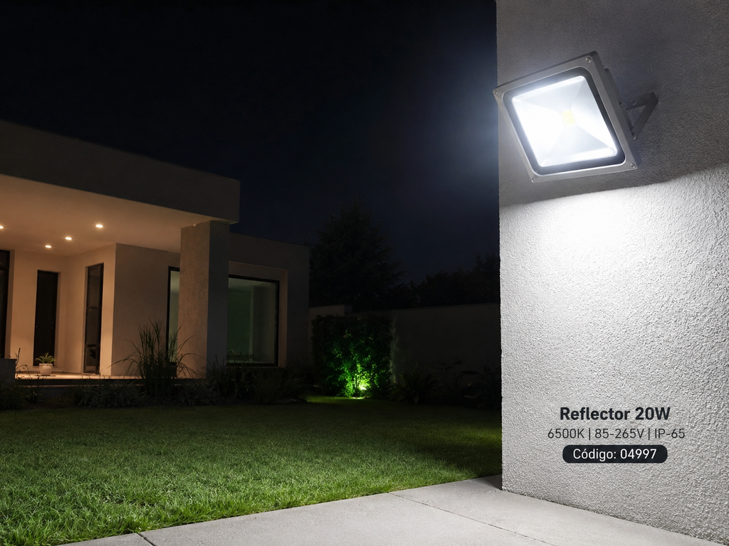 Reflector 20W 6500K 85-265V IP-65 (3)