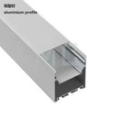 Perfil U 50*75 x 3 MT Aluminio de Suspensión (2)
