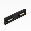 Conector Recto T23A03 BK Magnético para Riel T2510 123*26*11mm Negro ULTRA (2)