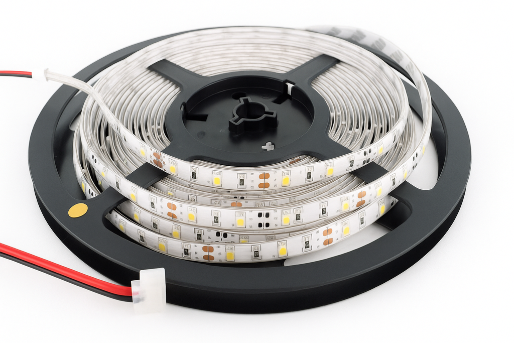 Cinta 6000K 12V 4.8W SMD 3528 60LED/MTS 5 MTS IP-65 (2)