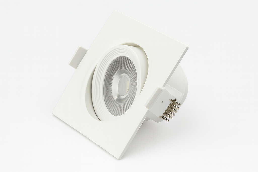 Empotrable Basculante 5w 3000k B27372 75 mm (90 x90) Blanca Plástica ROOMLUX (2)