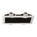 Empotrable Basculante GU-10 TS71S-2 Recesada Doble WT (Blanca) 175*92 (185*100*45) ALUM. C/FONDO (2)