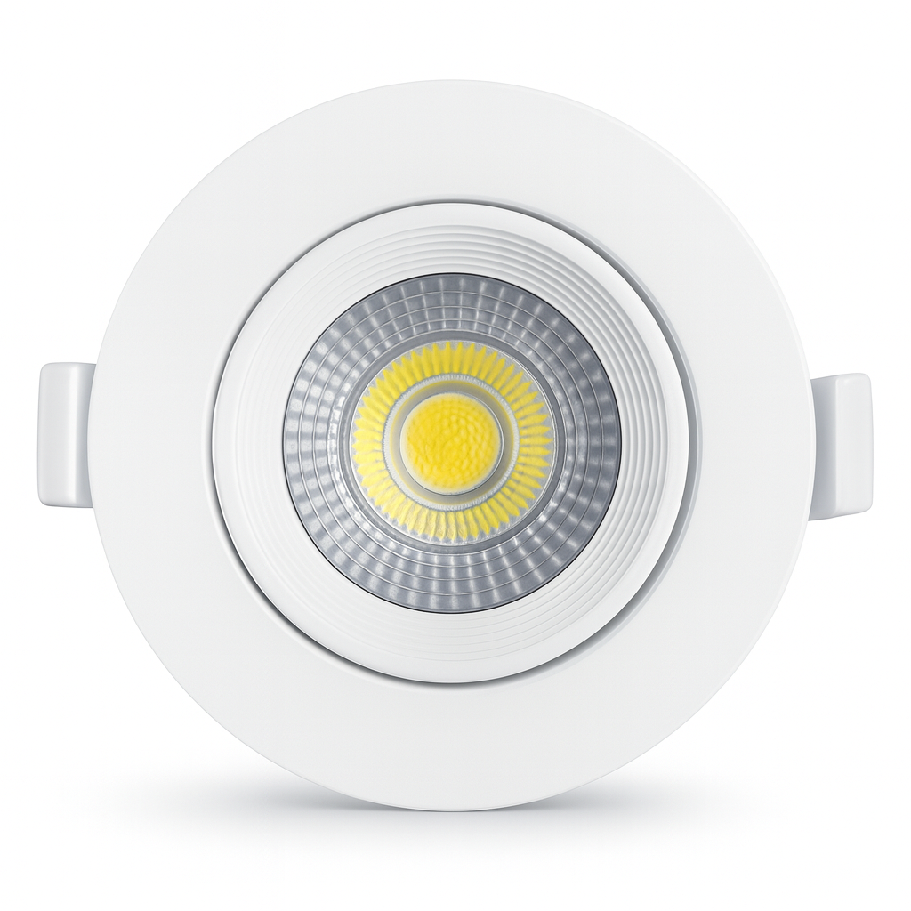 Empotrable Basculante Ø LED B23770 3" 3w 6000K Blanca Plástica ROOMLUX (2)