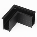 Unión Magnética Horizontal T2207L para Riel Magnético Exterior “LARKO” 85*85*46 para Riel T2210D Negro (2)