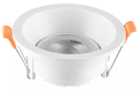 Empotrable Basculante 5w 3000k L6130C-5 WH Recesada.94mm (80mm) Blanco 380 lm (2)
