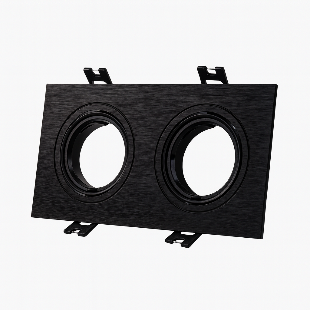 Empotrable Basculante # D27455 Doble Recesada BK Negra 160*80 (173*93*29) Policarbonato ROOMLUX (2)