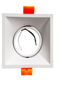 Empotrable Basculante GU-10 CS7589S WH Recesada. Blanca 75 MM (90*45) ALUMINIO EVOLIGHT (2)