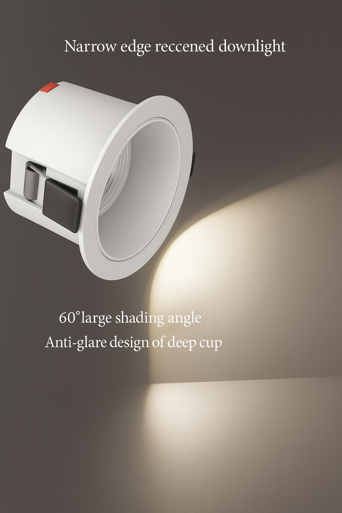 Empotrable 20W 3000k YR-95-20 95 mm Recesada 85-265V CRI-90 Blanco (2)