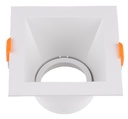 Empotrable Basculante GU-10 TS131C WH PC Blanca 102*102*65 (90*90) (2)