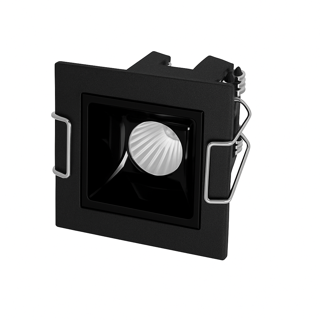 Empotrable Lineal DOTS 2W 3000K 37x37 mm Negro 30° Lineal Recesada LZ-XD600 LED (2)