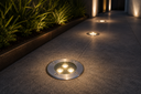 Empotrable de Piso 3w 0419/LCW3420 Inoxidable 3000K 80mm W X 75mm H 85-265V (3)