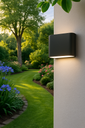 Aplique 3w 3000K BY-5032 Negro 3X3W UP-DOWN Rectangular IP-54 60º 112mm x 90mm (4)