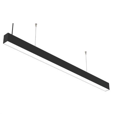 Lampara Suspendida 24w 6000k LZ-BGD1200 Negro Lineal 120° 85-265V 1200X95x40 (2)