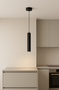 Lampara Suspendida GU-10 TS188-300x60mm NEGRA 30cm (3)