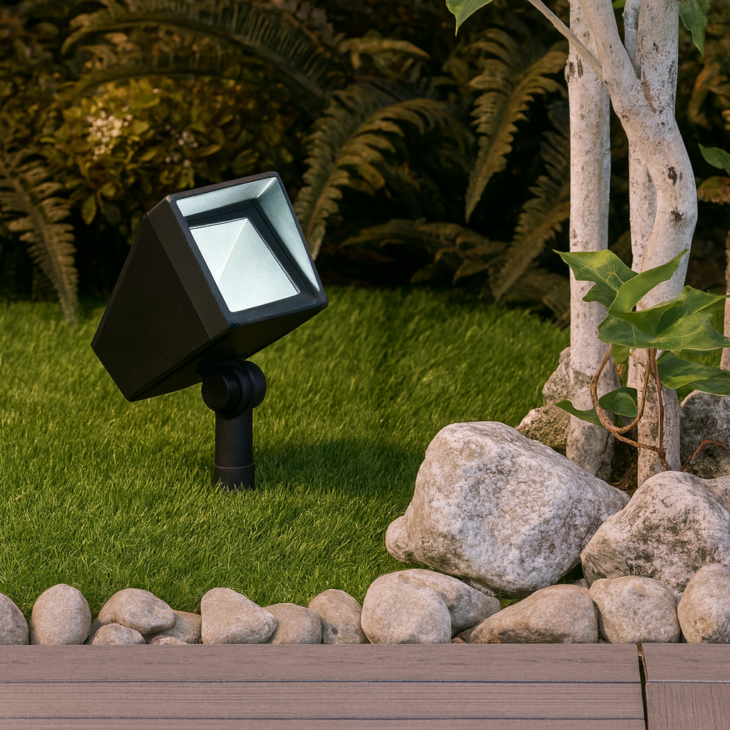 Lampara Reflector 20W 3000K JT-15188 C/Puya 90º para Jardín 100-240V (2)