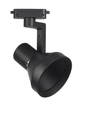 Foco Riel E-27 TG08 Dos Fases PAR-30 Negro Acero 113 x 250 mm (2)