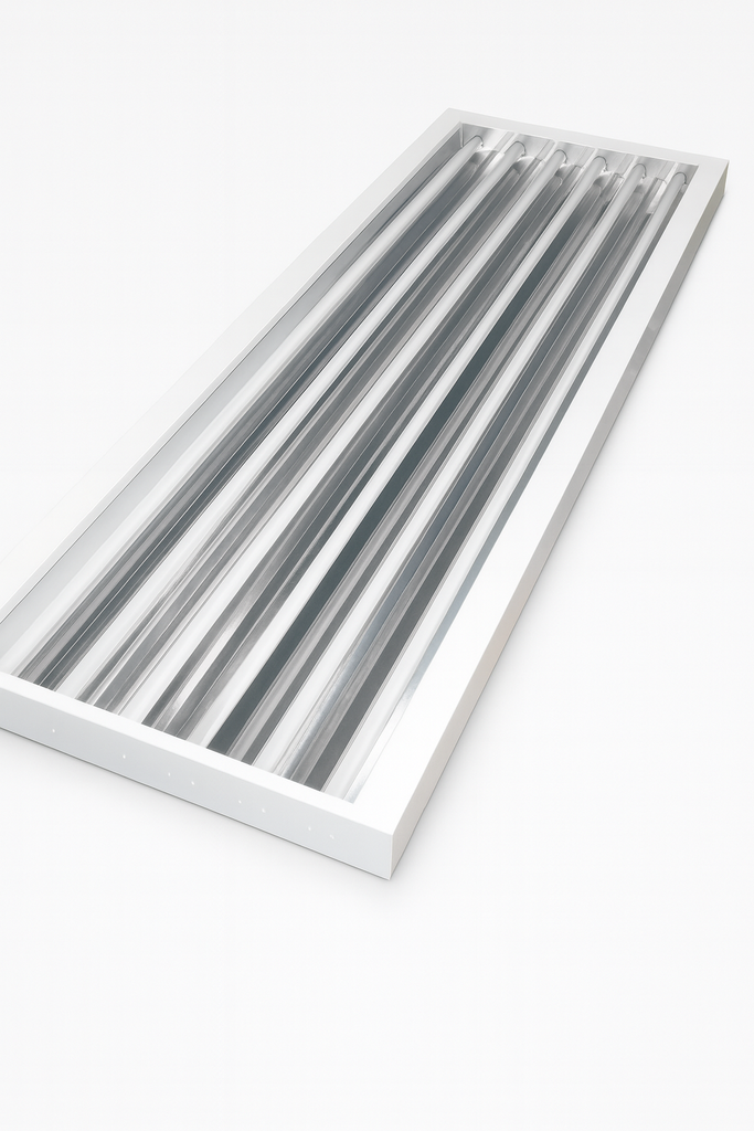 Lampara Fluorescentes 4X54W CENIT 402 T-5 1220mm X 309mm X 49mm (2)