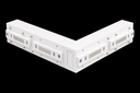 Conector 90º T23L04 WH Magnético para Riel T2510 145*120*23mm Blanco ULTRA (2)