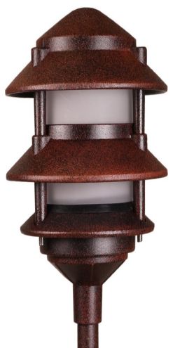 Lampara de Jardín Pagoda 3T E-27 JT-15301A BN M (4)
