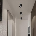 Foco Superficie Basculante 10w 3000K LDG2920B-10 BK 600LM 72 X 132 mm EVOLIGHT (3)