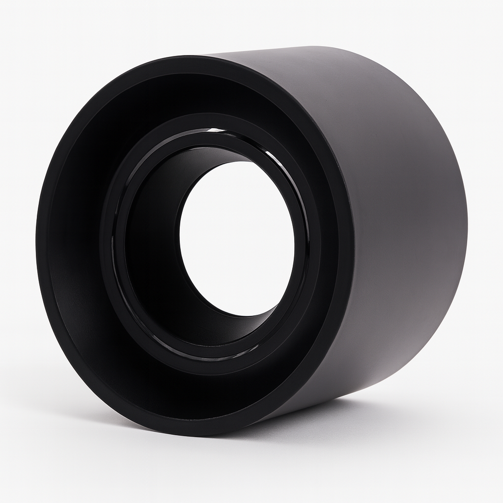 Foco Superficie GU-10 TS125 BK PC. Recesado Negro 125 mm * 80 mm EVOLIGHT (2)
