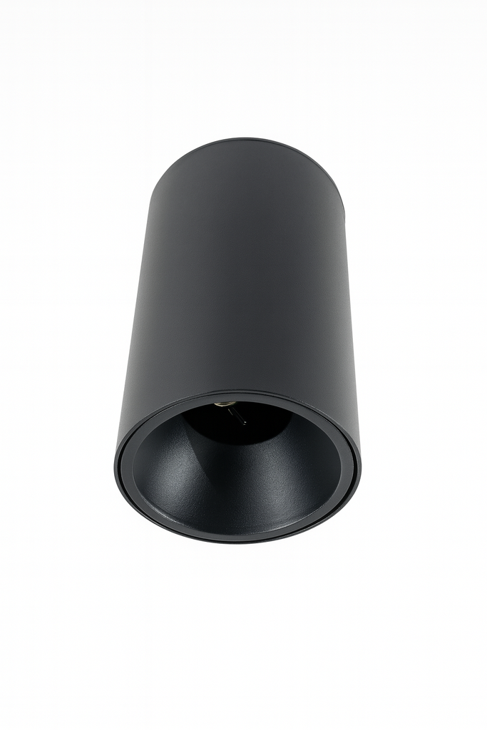 Foco Superficie GU-10TS 136 BK Aluminio Negro107 mm *70 mm EVOLIGHT (2)