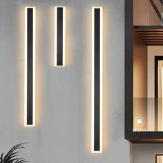 Aplique 10w 3000k LBD5530-10 BK 300*80*25 10w Aluminio 570 lm Exterior IP-65 (3)