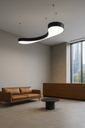 Lampara FPMI002-07400B MI-BUBBLE-02 L=1390mm, Suspendido, Abajo, Helado, 4000 K, (3)
