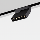 Foco Magnético de Riel LED 6W 3000K Recesado Basculante 24° 48V DC (2)