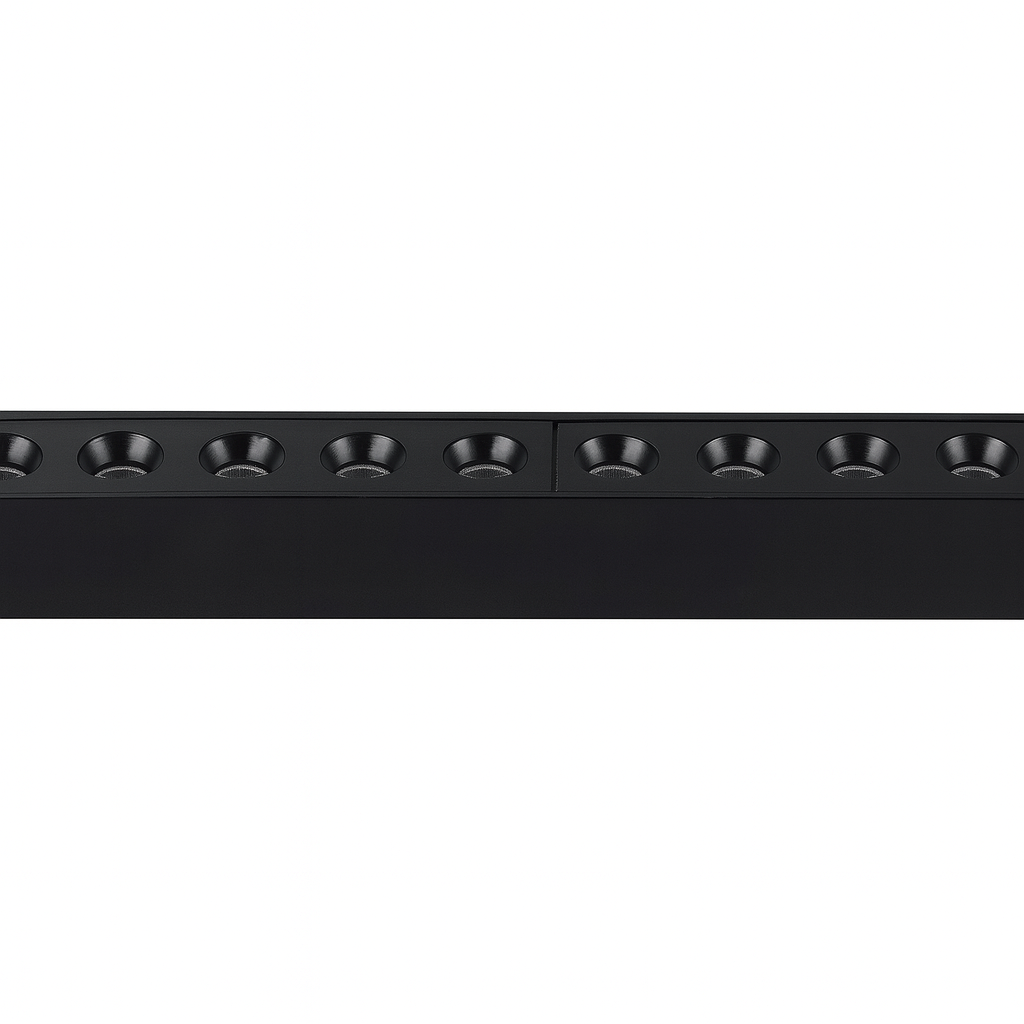 Lampara Magnética de Riel 12W 3000K TX2340S-12 261mm 48v Parilla 261*26*24 BK Riel T2510 (2)