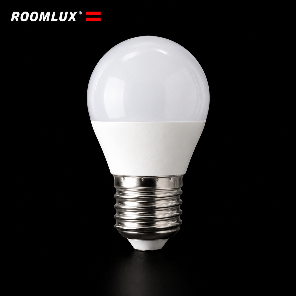 Bombillo 4W 6500K E-27 B11500 G-45 Blanco ROOMLUX Huevo de Paloma (2)