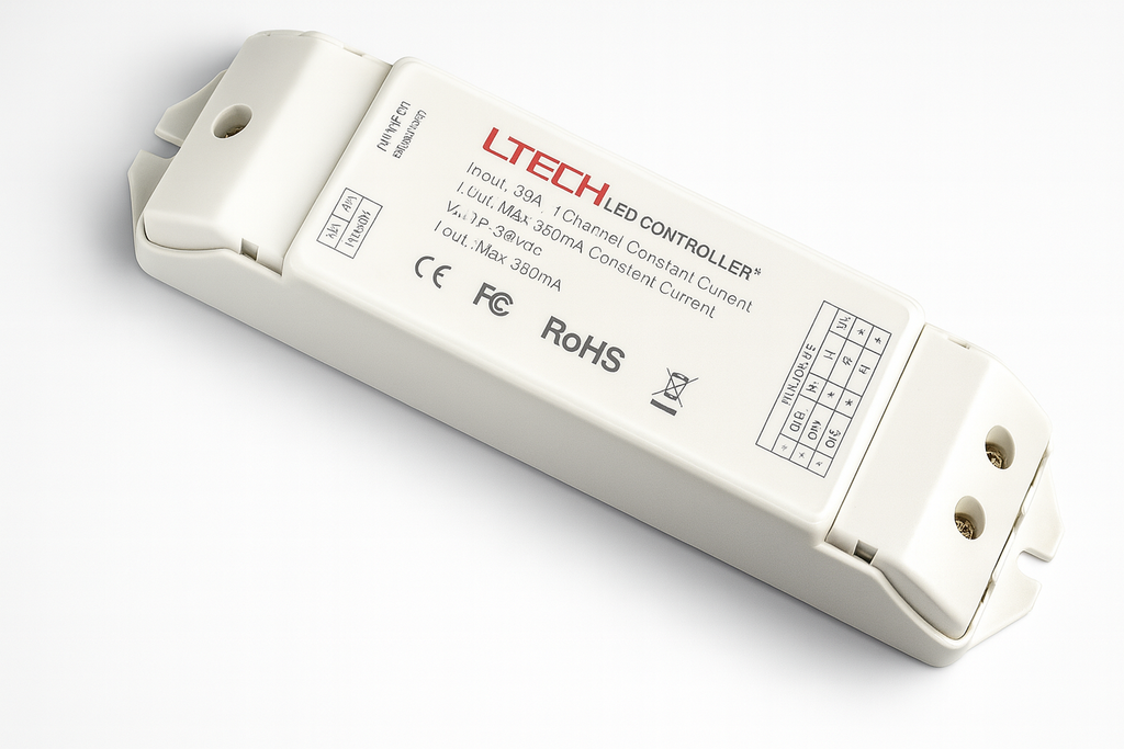 Controlador Receptor F4-CC para WI-FI-106 DC5V-CD24V Salida 216W/12V LTECH (2)