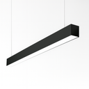 Lámpara Suspendida 24w 4100K LZ-BGD1200 Dimeable Negra Lineal Negra 120º 85-245v 1200x42x75 (2)