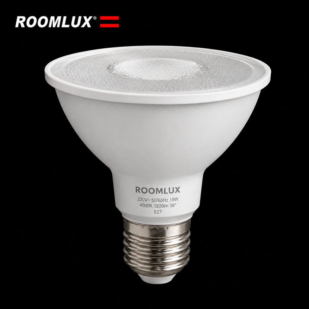 Reflector PAR-30 12w 4100K 960Lm E27 B54526 IP-65 100/265V IP-65 ROOMLUX (2)