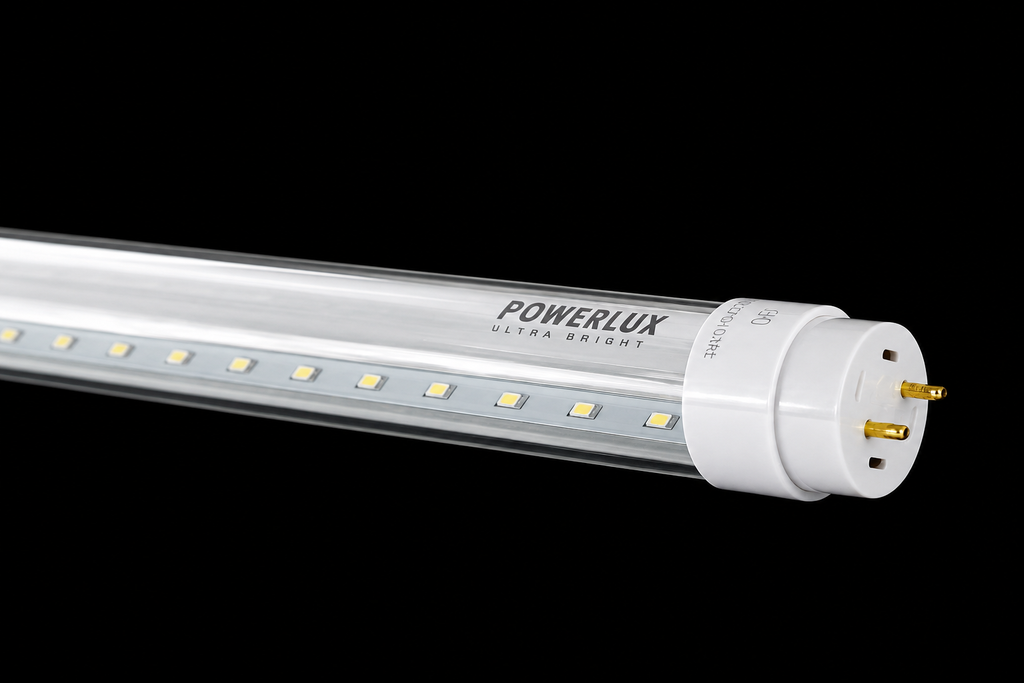 Tubo LED 18w 3000K Clear T8 G-13 B25515 90-277v 1800 lm Vidrio ROOMLUX (2)