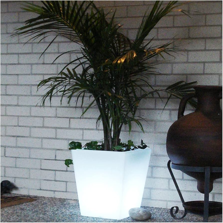 Maceta  LED PBG-4040F 40X40X40CM  (tarro) (2)