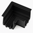 Conector Curvo T2410L BK 90º Magnético Horizontal Negro 52*54*30cn para Riel T2510 (2)
