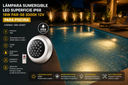 Lampara Sumergible LED Superficie IP68 18W PAR-56 3000K 12V P/Piscina