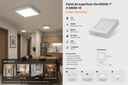 Panel de Superficie 12w 6500k 7" # SKEM-14