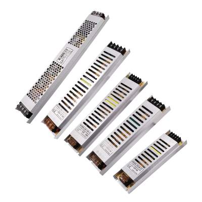 Driver 200W 24v DS-200-24 8.3A  AC110-220V 315x55x20 (EXTRA PLANO) IP-20 LED ELECLUZ