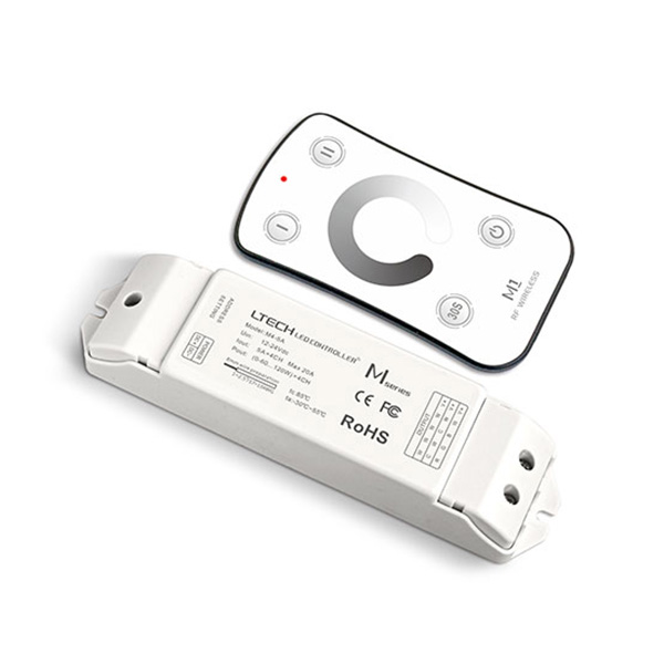 Controlador LED M1+M4-5A CV 12-24V 5A*4CHG
