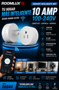 Enchufe Inteligente WIFI DE 10 AMP -100-240V S01000 ROOMLUX