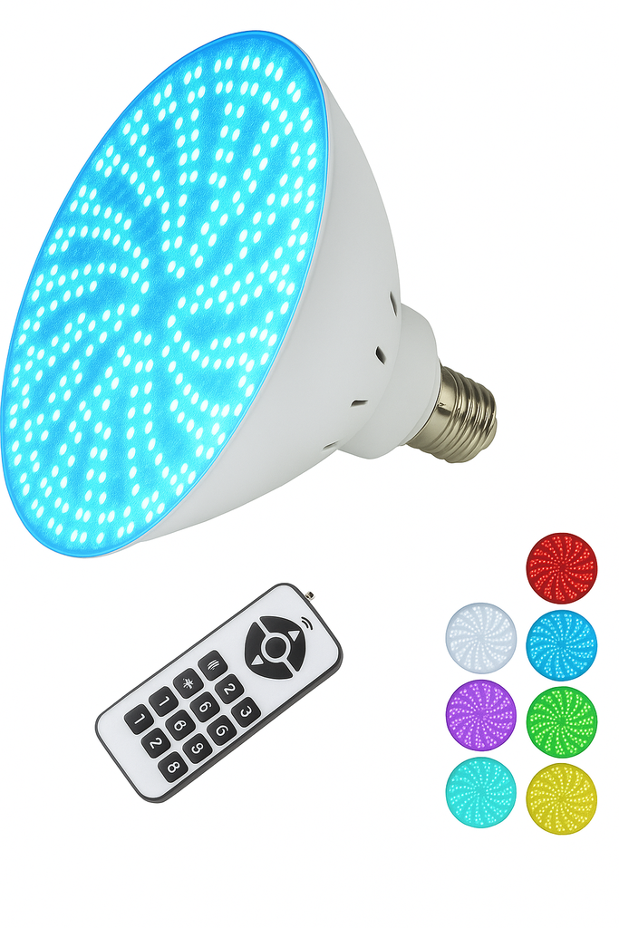 PAR-56 35.5 W 6500K E-27 12V reflector de piscinas (oulet)