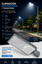 Lampara de Calle LED 100w 6500k 120/277v 10000lm B47776-1 IP-65