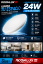 LAMP. TECHO LED 24w B27350 6500K 330mm 85-240v IP-20 ROOMLUX