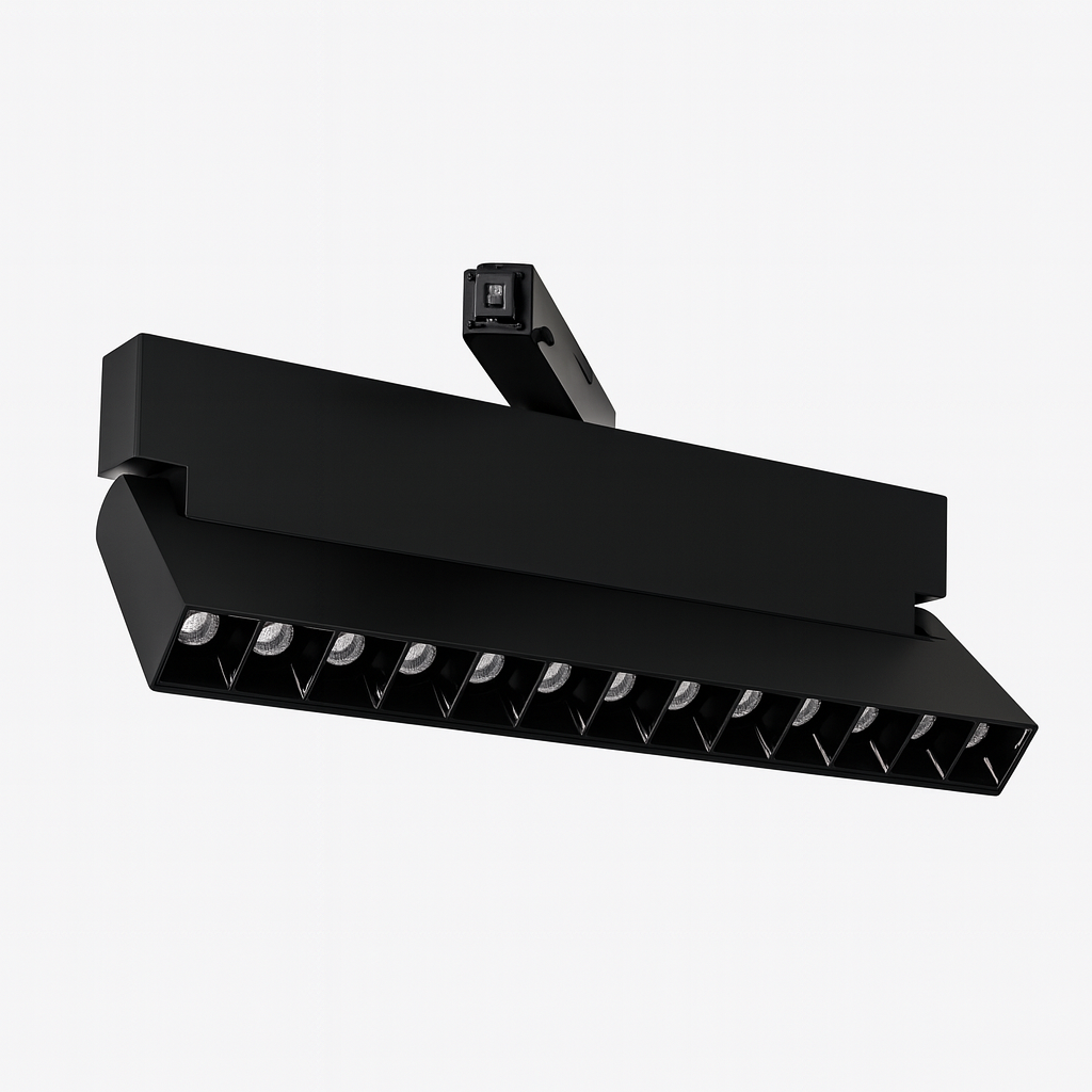 Foco magnético de 10w 3000k CX20-ZD2-10W DC48V 24° dirigible recto  091365