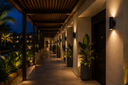 Aplique GU-10 BY-B5018 Negro 60 x 155 IP-65 UP-Down Redondo EVOLIGHT